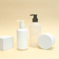 Bouteilles de soin capillaire blanches 450 ml pour salle de bain, emballages de bouteilles de shampoing et après-shampoing 800 ml, bouteilles en plastique PET de luxe en gros