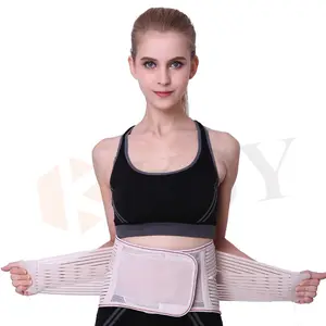 Enlarged Sport waistband breathable support waist care and back support belt for men and women