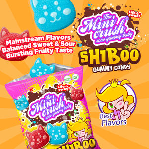 MiniCrush, Gomitas con Forma de Perro, Sabor Frutal, Bajas en Azúcar - Product Image 3