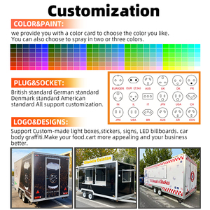 Multifunktionaler Snack- und Brot-Foodtruck aus Edelstahl, Eiswagen mit Vollausstattung - Product Image 5