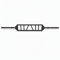 Barre de musculation multi-prise en acier creux, design ergonomique pour les poignets, prise neutre pour développé couché et entraînement de force