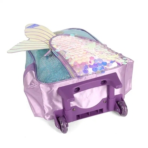 Sacs de chariot d'école pour enfants filles, conception d'aile magnifique de dessin animé - Product Image 6