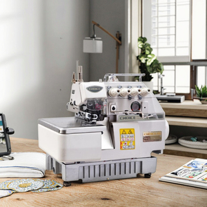 จักรอุตสาหกรรม singeler GC737N overlock จักรเย็บผ้าสองเข็มสามด้ายสภาพใหม่สำหรับใช้ในบ้านป้อนเข็มโอเวอร์ล็อก - Product Image 1