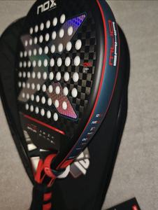 Raqueta de Tenis NOXML10 <span class=keywords><strong>Bahia</strong></span> Foil, con Logo X que Brilla en la Oscuridad, Panel de Fibra de Carbono 12K, Núcleo de Goma Negra HR3, Etiqueta Original - Product Image 3