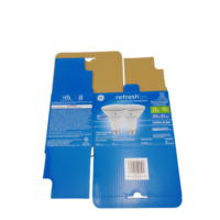 Boîte d'emballage personnalisée en papier pour ampoule LED bon marché d'usine