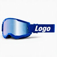 Lunettes MX de haute qualité avec sangles et lentilles interchangeables, lunettes de moto coupe-vent pour la conduite et l'alpinisme, haute définition, anti-poussière