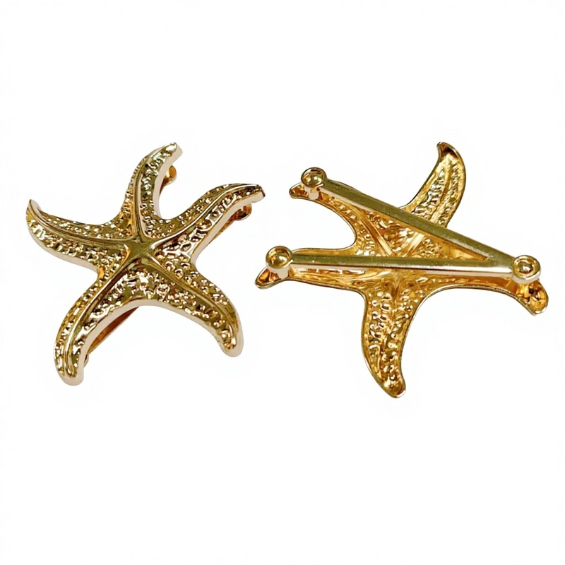 Adjustable Alloy Fastener Starfish Shaped Metal