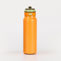Gobelet isotherme en acier inoxydable à double paroi, grande capacité 32 oz, anti-fuite, personnalisable (couleur, logo, motif), pour le sport et les activités de plein air