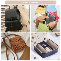 Lot en gros de cuir synthétique de grade B à prix réduit pour sièges de voiture et sacs, tissu d'ameublement en similicuir Rexin en stock, vente chaude