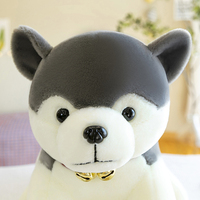 Peluche Husky Personnalisée en Gros, Jouet en Peluche Doux de Haute Qualité pour Enfants, Faible MOQ Disponible