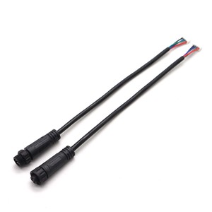 <b>Waterproof</b> Round Connector <b>Cable</b> Male Female ABS Housing IP65 for LED Lighting - Product Image 2