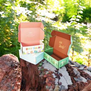 Scatola di cartone di lusso personalizzata di fabbrica per imballaggio di abbigliamento, scatola di spedizione magnetica per vestiti t-shirt, grande confezione regalo pape - Product Image 2