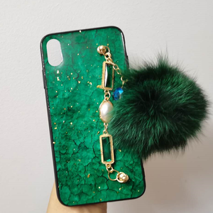 Nuova <span class=keywords><strong>Cover</strong></span> Glitterata con Pelliccia e Cinturino da Polso per <span class=keywords><strong>iPhone</strong></span> X Xr Xs Max 7 8 <span class=keywords><strong>11</strong></span> 12 13 14 15 16 17 Plus Pro Max Mini - Product Image 5