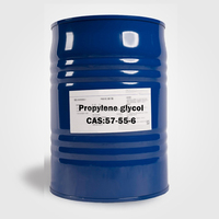 Tambour liquide incolore de qualité alimentaire 215 kg de haute qualité 99.8% CAS 57-55-6 propylène glycol pour solvant de pigment d'émulsifiant alimentaire