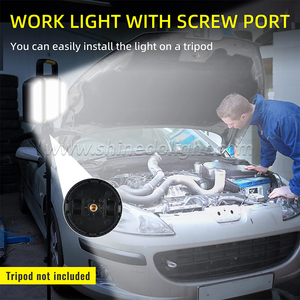 <strong>Rechargeable</strong> Waterproof Portable LED Cordless <strong>Floodlight</strong> Work Light for Night Work Car Maintenance Emergency Lighting - Product Image 2