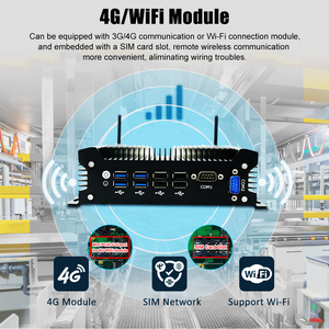 Mini PC Industrial I5-<span class=keywords><strong>1135G7</strong></span> con 2LAN 2COM RS232 para Sistemas Automatizados de Monitoreo y Gestión Ambiental - Product Image 4