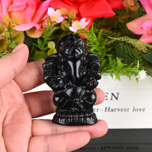 หินคริสตัลธรรมชาติแกะสลักพระกฤษณะแบบขายส่งตามสั่ง - Product Image 3