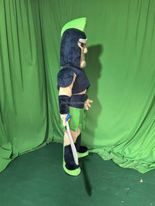 Costume de cosplay pour adulte, type OEM, inspiré de l'anime samouraï, représentant un guerrier sauvage, un chevalier, un cavalier musclé avec <span class=keywords><strong>barbe</strong></span>, un paladin, un soldat spartiate, ou une mascotte. - Product Image 3