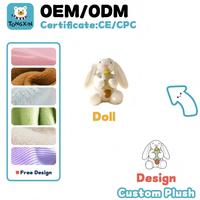 Fabricant de jouets en peluche personnalisés de haute qualité, lapin de Pâques kawaii à longues oreilles, poupée en peluche, lapins en peluche, jouets doux, CPC CE OEM ODM 2026