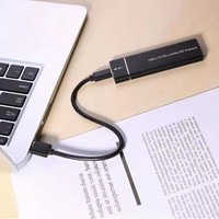 Boîtier SSD Portable NVME M.2 USB 3.1 vers boîtier de disque dur externe Portable en aluminium PCIE avec interface de type C
