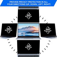 4 directions 360° ° Filtre de confidentialité pour écran d'ordinateur portable de 24 pouces 16:10, compatible avec HP, Dell, Lenovo, Asus, Samsung, Acer, Thinkpad