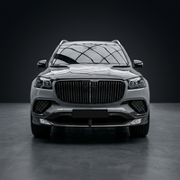 Kit Carrosserie Sportif pour Mercedes-Benz GLS 600 Maybach Style LD : Lame Avant, Diffuseur Arrière, Élargisseurs d'Ailes, Prises d'Air en Fibre de Carbone