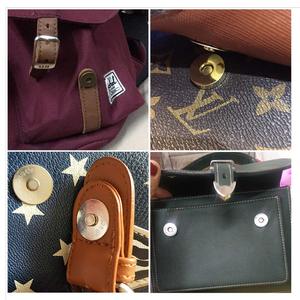 Nút Bấm Ví Nam Châm Tông Màu Bạc/Tuyệt Vời Để Đóng Ví Túi Xách Đồ Thủ Công MaY Quần Áo Không Cần Dụng Cụ 14Mm - Product Image 6