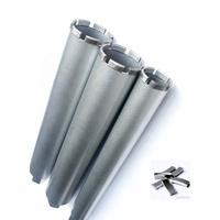 Segment de toit de foret de noyau de diamant de soudure de laser pour le béton dur