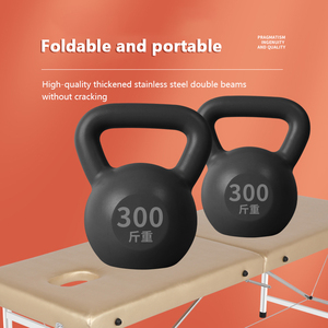 Table de massage pliable en ABS pour salon de beauté, largeur 80 cm, personnalisable, certifiée CE, noire, sûre, vente en gros usine - Product Image 5