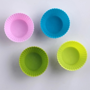 Factory Direct Food Grade Silicone Reusable Baking Cups Muffin Liners Non-Stick Cup Silicone Cupcake - Product Image 5