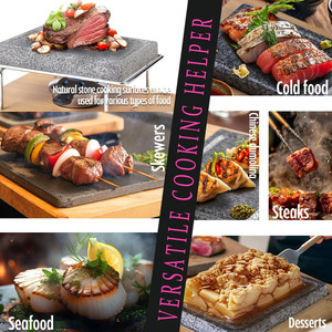 Parrilla sin humo <span class=keywords><strong>para</strong></span> interiores y exteriores, plato <span class=keywords><strong>de</strong></span> verduras <span class=keywords><strong>para</strong></span> carne, parrilla <span class=keywords><strong>de</strong></span> Mesa <span class=keywords><strong>de</strong></span> <span class=keywords><strong>Piedra</strong></span> <span class=keywords><strong>para</strong></span> bistec <span class=keywords><strong>de</strong></span> lava con bandeja <span class=keywords><strong>de</strong></span> bambú <span class=keywords><strong>para</strong></span> fiesta <span class=keywords><strong>de</strong></span> <span class=keywords><strong>barbacoa</strong></span> - Product Image 2