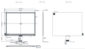 5.83インチ 648x480 電子インクスクリーン NFCカラーラベル ESLプライスタグモジュール 5.8インチ高解像度Eペーパー電子インクディスプレイ - Product Image 4