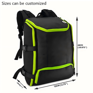Mochila de patinaje en línea de velocidad de viaje personalizada impermeable <span class=keywords><strong>bolsa</strong></span> de patín de <span class=keywords><strong>hielo</strong></span> de hockey deportivo para niños y adultos - Product Image 2
