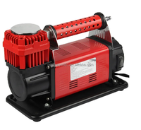 Compresseur d'air portable 12V à entraînement direct monocylindre robuste pour gonflage de pneus, 160L/min, avec moniteur de pression des pneus