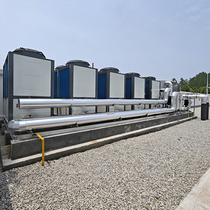 Pompe à chaleur industrielle à cascade haute température, 380V, R-410A, à économie d'énergie, construction métallique - Product Image 1