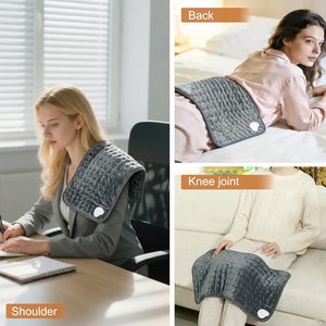 <strong>Electric</strong> <strong>Heating</strong> <strong>Pad</strong> 6 Heat Settings Auto Shut Lightweight Overheat Protection for Back/Neck/Knee/Arms/Legs/Shoulder - Product Image 6