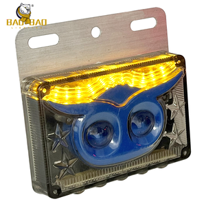 LED Indicators Marker Lamp <strong>Decoration</strong> for Tail Fender Rear Light <strong>Caravan</strong> Lorry Side Warning Brake Strobe Light Truck Side - Product Image 3