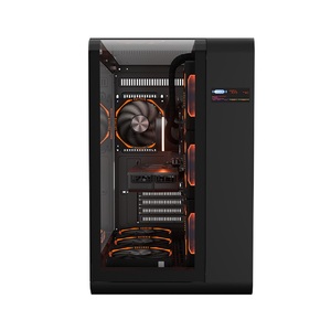 Chơi game ATX trường hợp máy tính Ba bên Glass Bảng điều chỉnh chơi game PC trường hợp kính cong ATX USD 3.0 trường hợp máy tính & tháp cho PC các bộ phận - Product Image 3