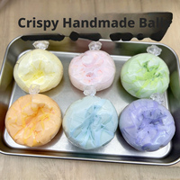 Donut Crisp Skin Squishy Ball Peeling Crust Stress Ball Bubble Ring Neuheit Fidget Toy mit individuellem Logo Großhandel OEM ODM Fabrik