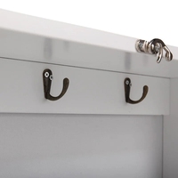 Table pliable murale, rectangulaire, portable, en demi