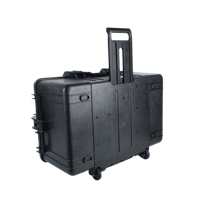 Valise rigide personnalisée de couleur, étanche, haute résistance aux chocs, avec mousse cubique intégrée, pour le rangement d'outils en plastique
