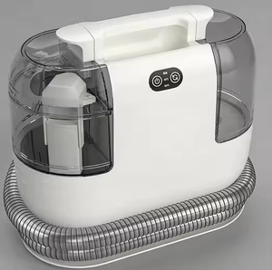 เครื่องทำความสะอาดพรมและเบาะอเนกประสงค์แบบไม่ใช้ถุง ใช้ได้ทั้งแบบเปียกและแบบแห้ง พร้อมคุณสมบัติกำจัดแบคทีเรีย วัสดุที่เป็นมิตรต่อสิ่งแวดล้อม สำหรับใช้ในบ้านและรถยนต์ - Product Image 1