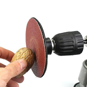 Disco abrasivo <span class=keywords><strong>2</strong></span> "rosso alluminio Oxid levigatura dischi Pad 50mm rotondo gancio e anello carta vetrata 40 60 80 grana - Product Image 2