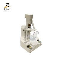 Machine de perçage et de rainurage de lentilles optiques CP-24A avec contrôleur de vitesse pour lunettes sans monture