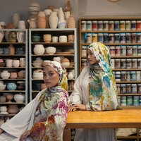 Nouveaux arrivages : Hijabs en coton modal, hijab modal personnalisé imprimé toile d'araignée, fabricant de hijabs modal personnalisés