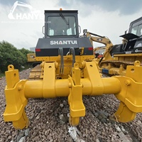 Pièces détachées complètes fiables pour bulldozer sur chenilles Shantui SD22 d'occasion, équipement de construction à vendre