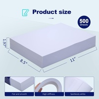 Papel de Copia de Alta Calidad 70 75 80g, Papel para Oficina, Proveedor de Papel, 100% Pulpa de Madera Pura, 500 Hojas por Resma en Venta