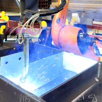 Robot de soudage sur rail au sol à 6 axes avec vision laser intelligente et système Siemens