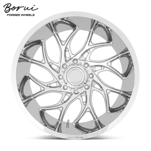 ボーリュイ 鍛造ホイール アルミ合金 22/24/26/28/30インチ アメリカンフォーススタイル トラックハブ 6061-T6 アルミ合金ホイール - Product Image 2