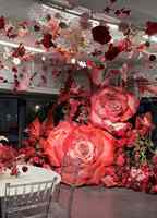 Fleurs gonflables géantes pour la Saint-Valentin Led Décoration de fête de mariage
